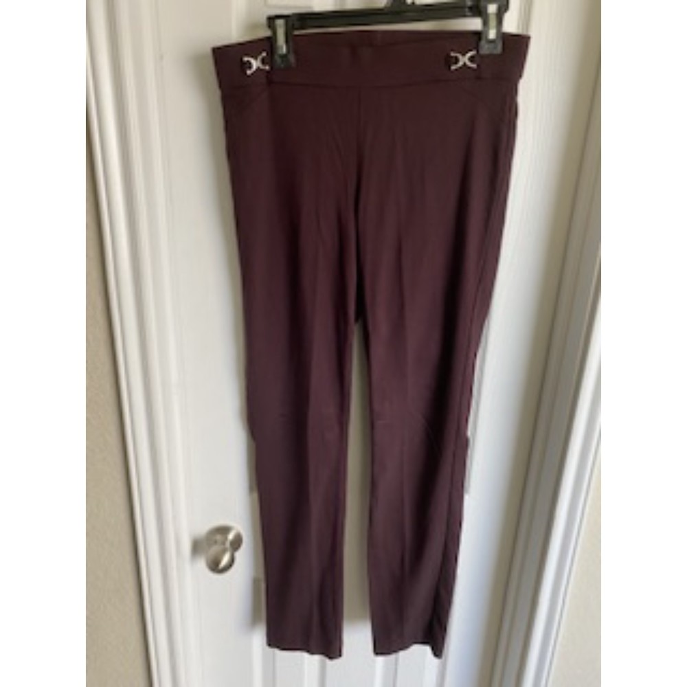 RAFAELLA COMFORT BROWN SLACKS, SZ 12